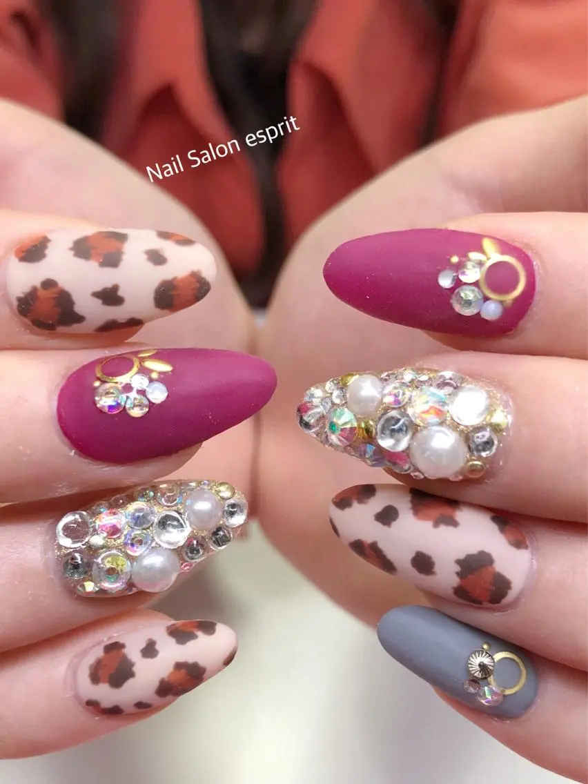 ネイル マットネイル Nail Salon espritのネイルデザイン