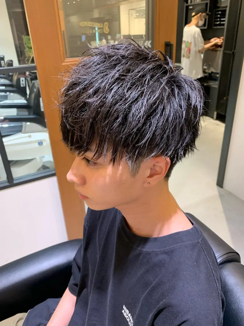 ショート メンズ マッシュ ショートヘア カット 岡田 昇輝のヘアスタイル