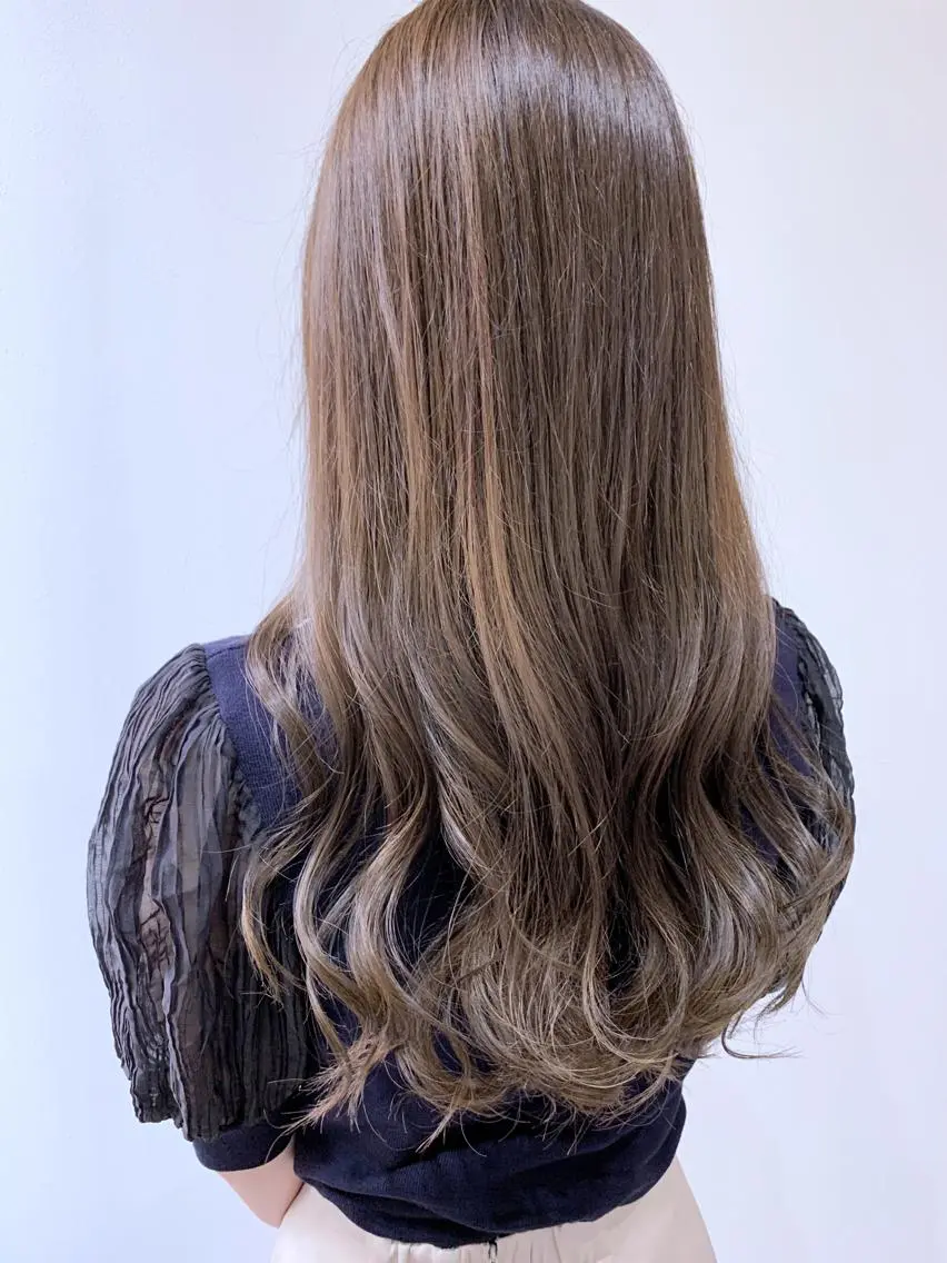 セミロング カラー トリートメント ROW吉祥寺✨ 髪質改善TR&スパ✨のヘアスタイル