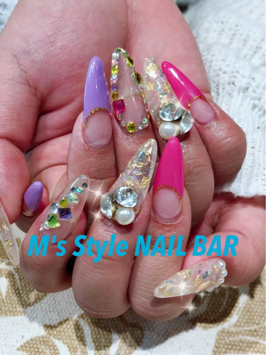 ネイル 持ち込み ハンドネイル M's Style NAIL BARのネイルデザイン