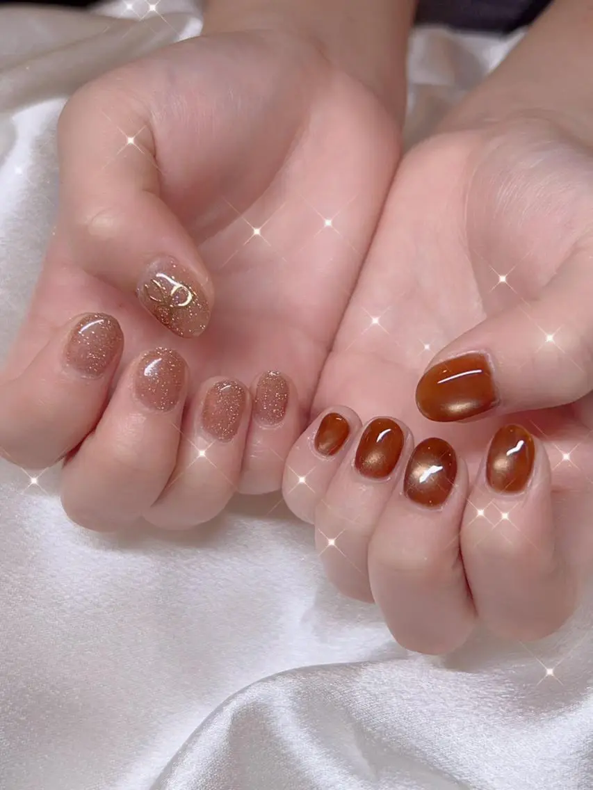 ネイル ハンドネイル I LOVE ME NAILJrクーポンのネイルデザイン