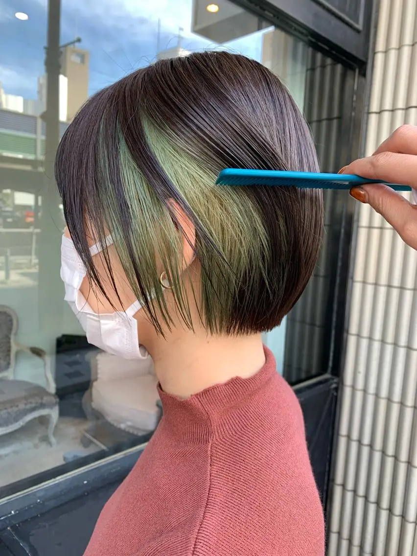 ショート カラー Takahashi Yuriのヘアスタイル