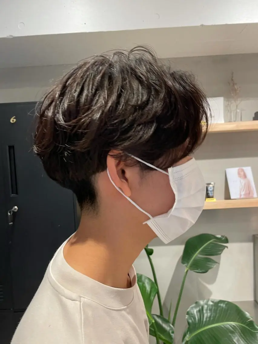 パーマ メンズ hazuki 🌝のヘアスタイル