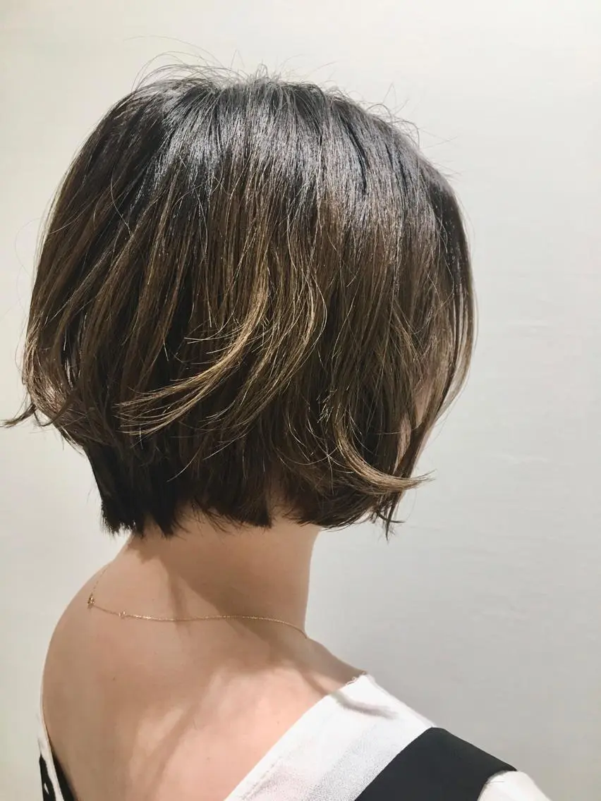 ショート ショートヘア fuchigami suzunoのヘアスタイル