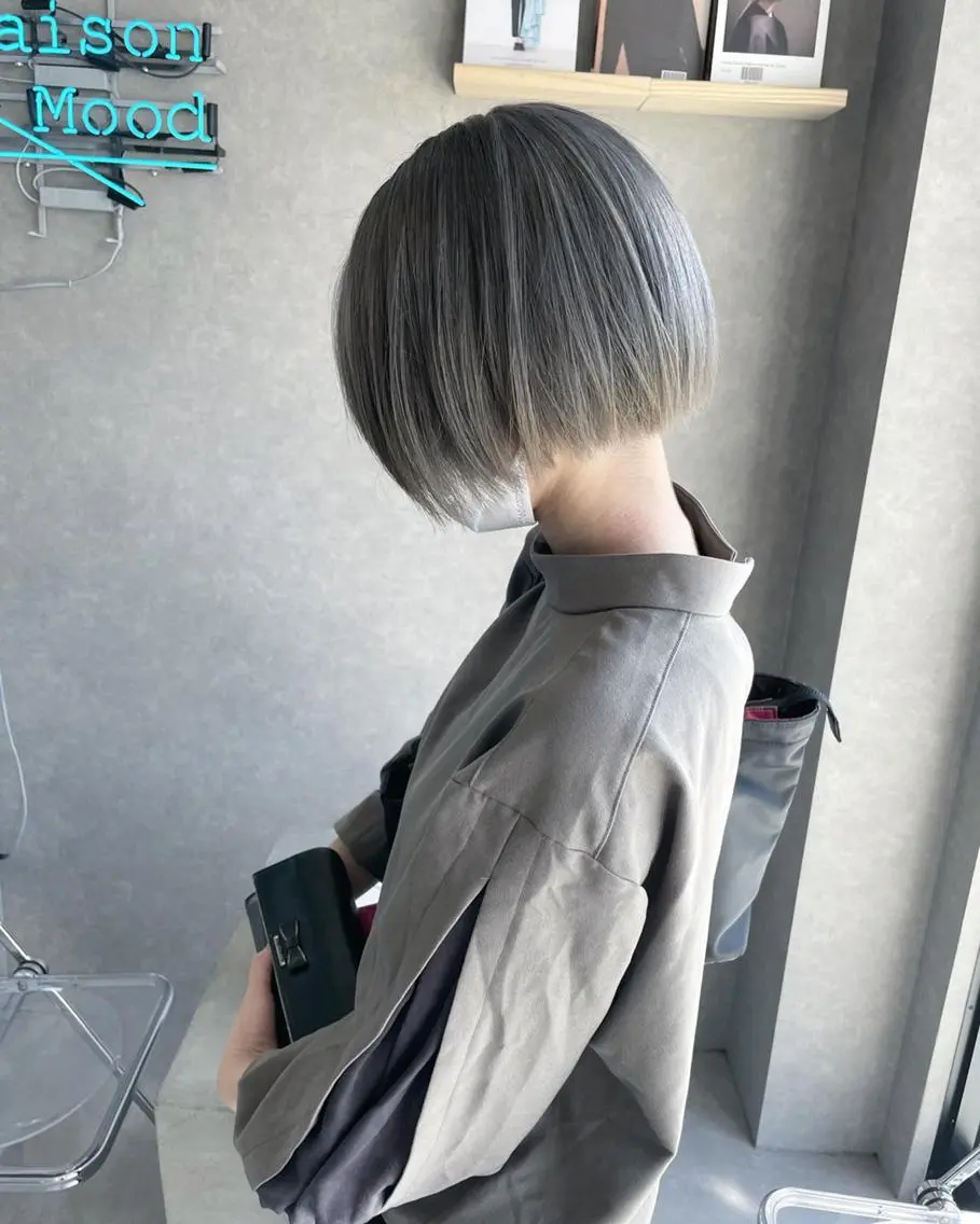 ショート ショートヘア 河原 亮のヘアスタイル