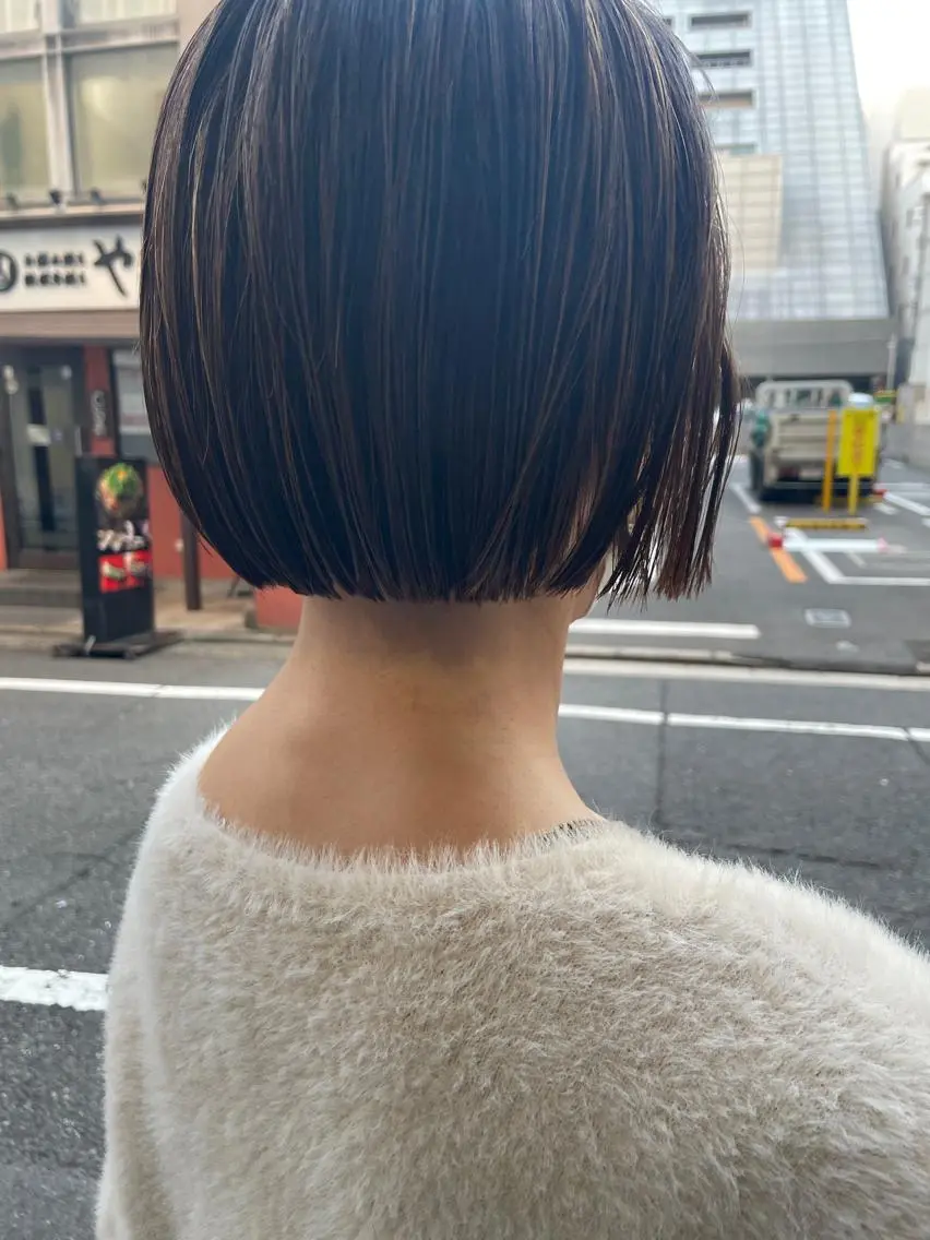 ショート カット ヘアカラー トリートメント ayane⭐️ボブ・ ショート・パーマのヘアスタイル