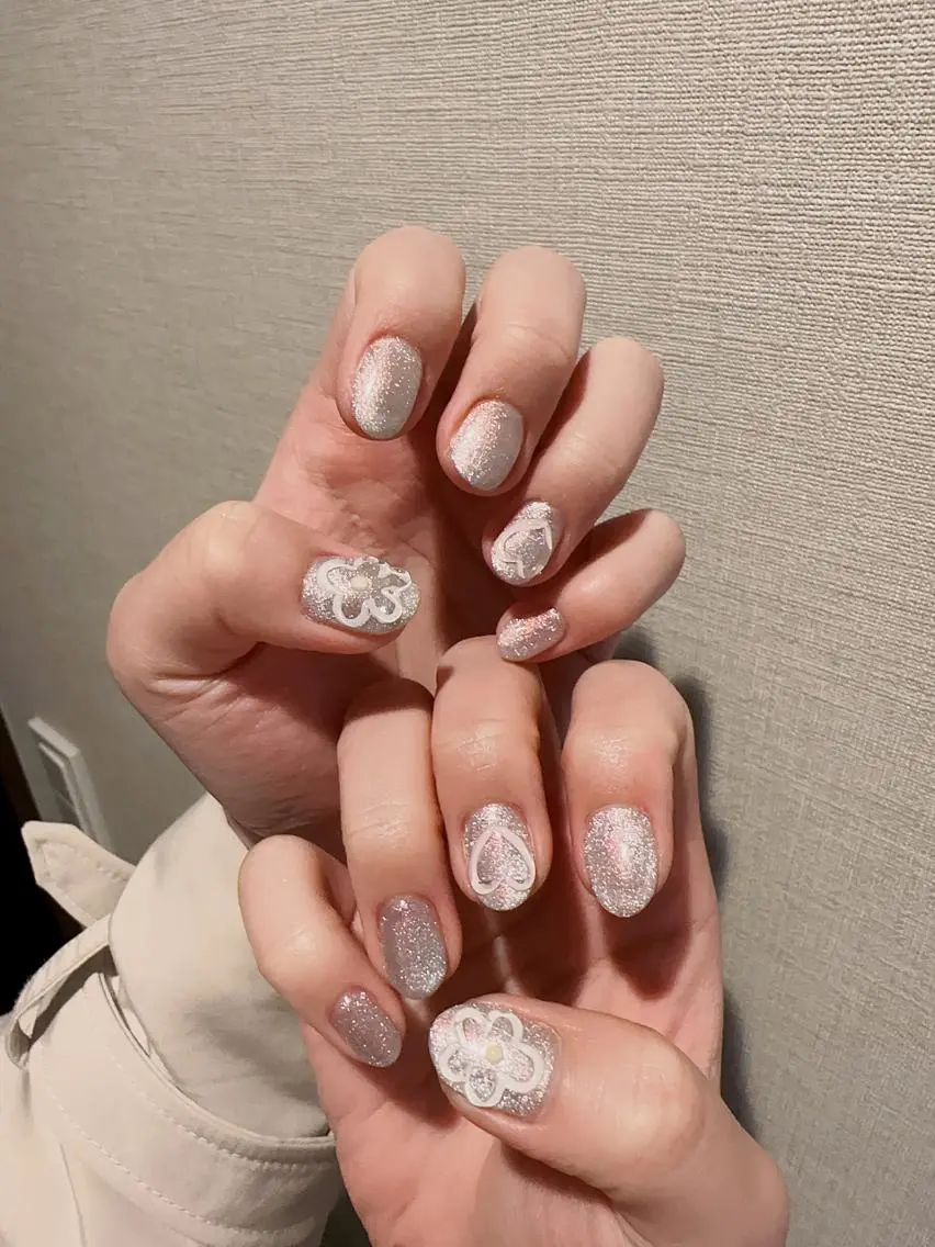 ネイル マグネットネイル ハンドネイル 👍thumbs up nail👍のネイルデザイン