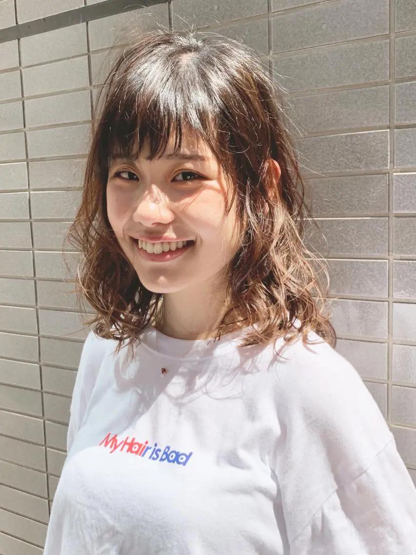 セミロング topstylist 満足度⭐️堀川星哉のヘアスタイル