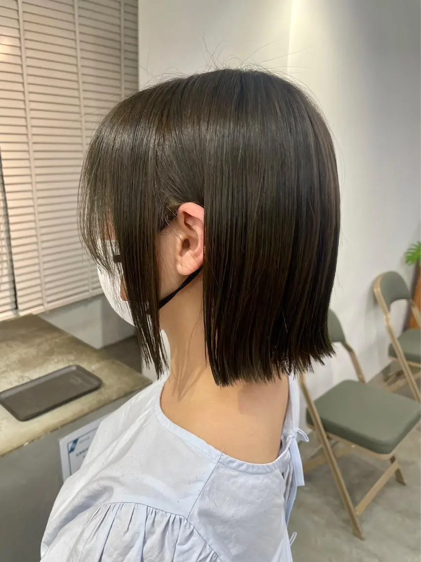 ショート カラー 陶山 直樹のヘアスタイル