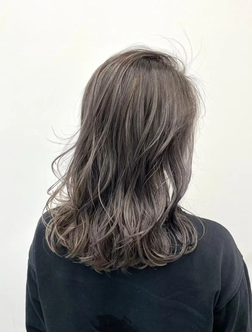 ロング ヘアカラー トリートメント 池口ゆい ✨髪質改善✨のヘアスタイル