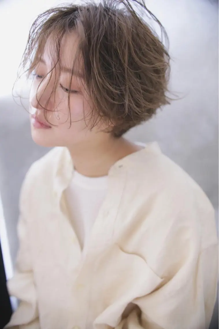 ショート カラー パーマ ショートヘア 🧼柴田 健太郎🧼のヘアスタイル