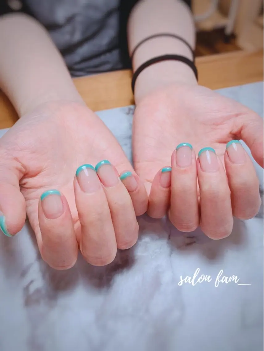 ネイル 自爪育成/深爪矯正 salon fam_のネイルデザイン