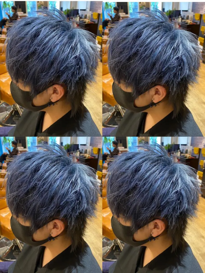 ショート 🔥メンズパーマ 特化 渡辺一翔のヘアスタイル