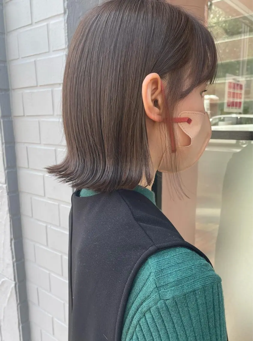 ミディアム Ebihara Satomiのヘアスタイル