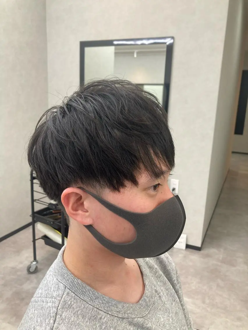 メンズ カット 鈴木 翔偉のヘアスタイル
