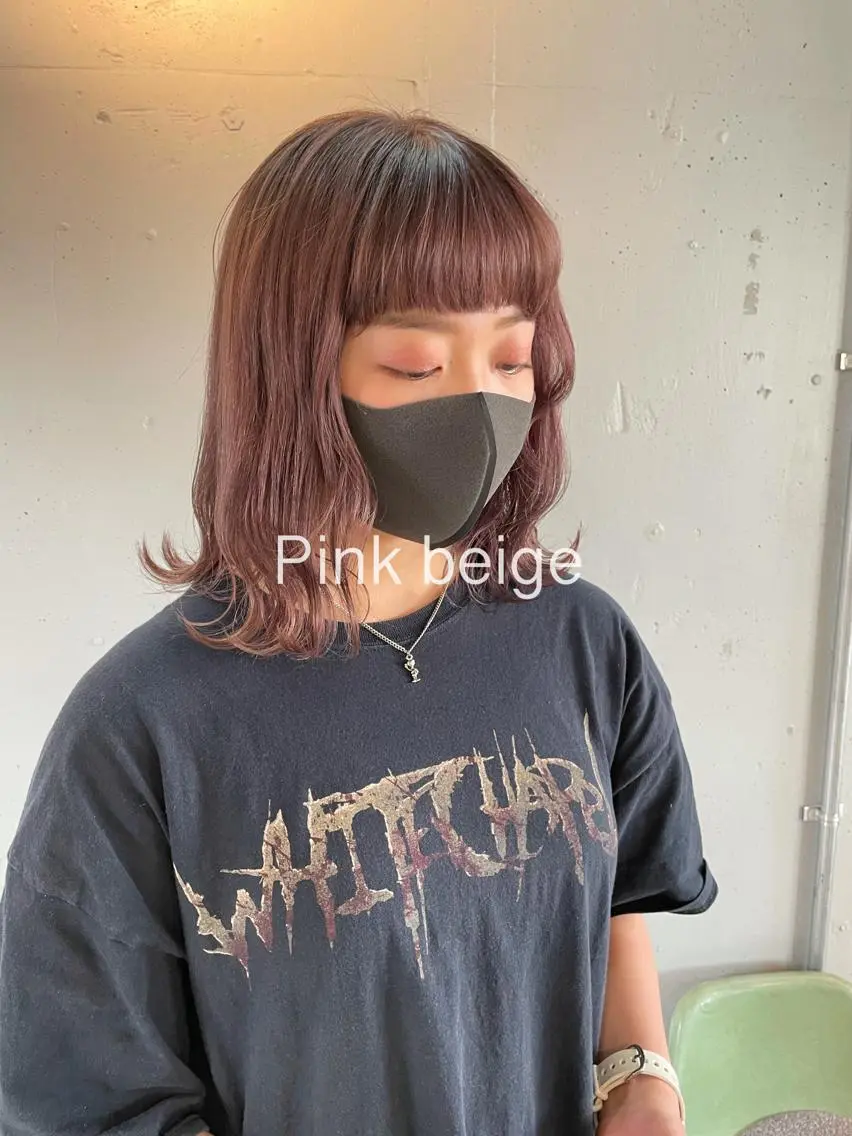 ミディアム ミディアムパーマ ハイライト 髪質改善 縮毛矯正 トリートメント ヘアカラー トリートメント 🌼褒められヘア🌼 kaoのヘアスタイル