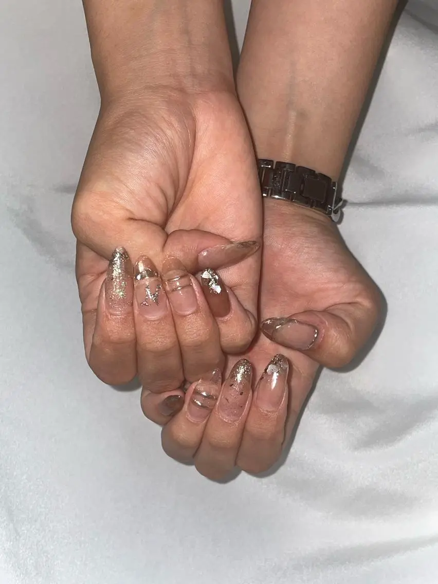 ネイル アートネイル ジェルネイル CHIKASHIGE MAXKELLY🐚のネイルデザイン
