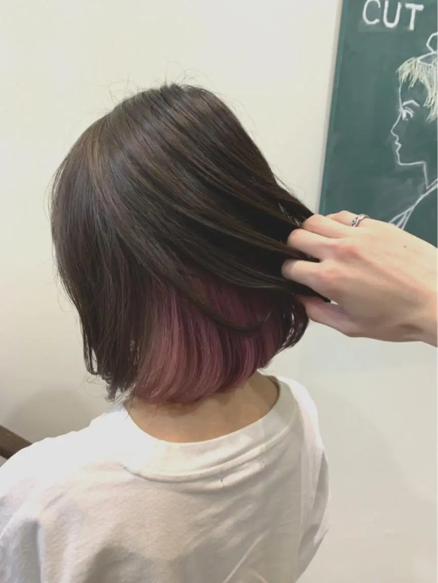 ショート カラー HAREru. モデル募集【戸塚】のヘアスタイル