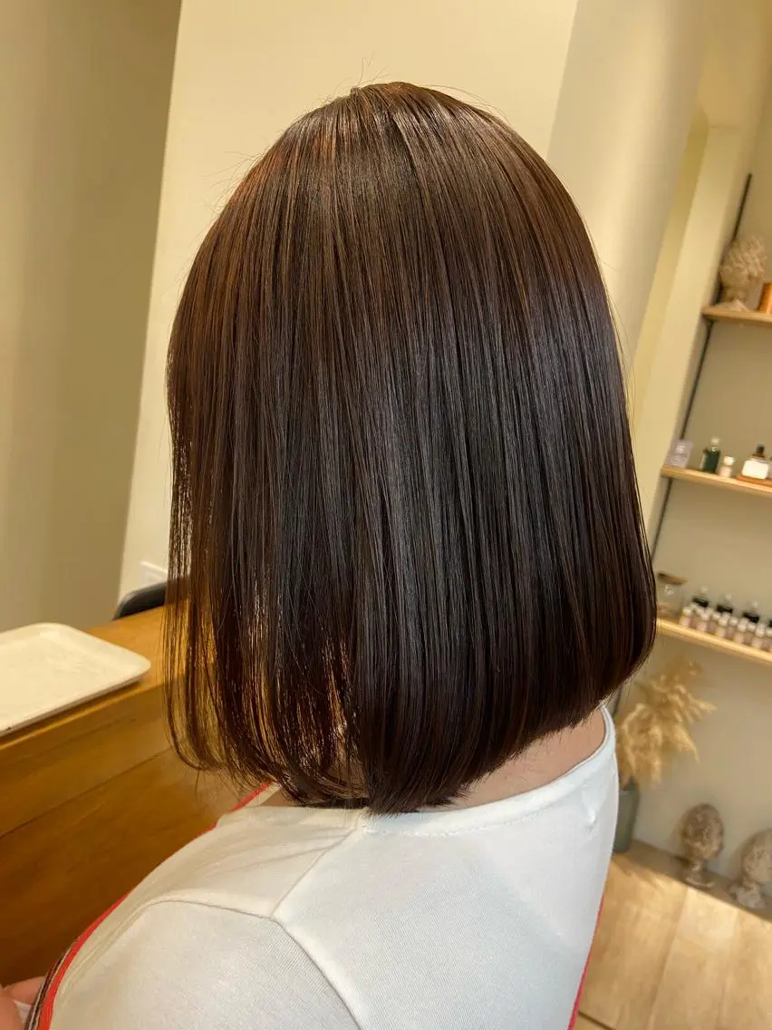 ミディアム ヘアカラー トリートメント ♥yelm ユウナ♥のヘアスタイル