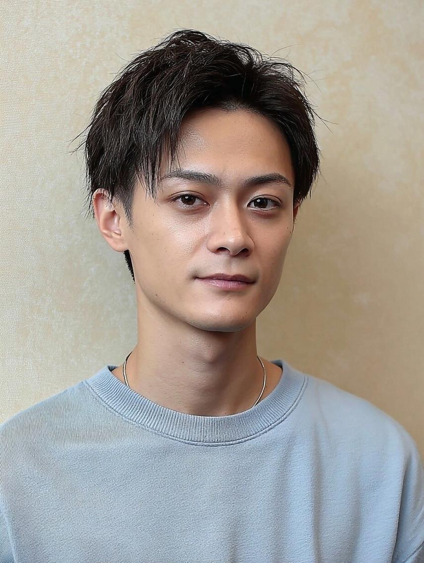 ショート メンズ カット 🌈髪質改善🌈 過去の1艶サラ体験✨のヘアスタイル