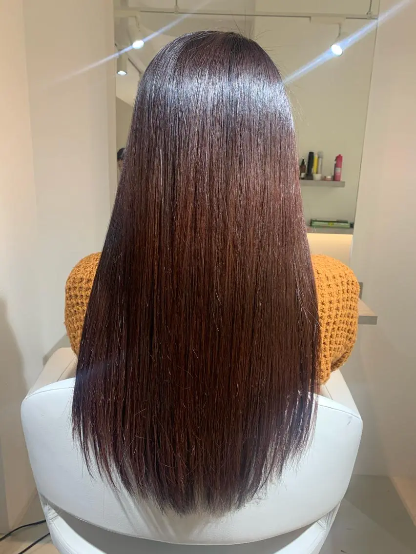 ロング カラー カット ヘアカラー 縮毛矯正 トリートメント ヘアセット モテ髪提案します💕 髪質改善宗一郎のヘアスタイル