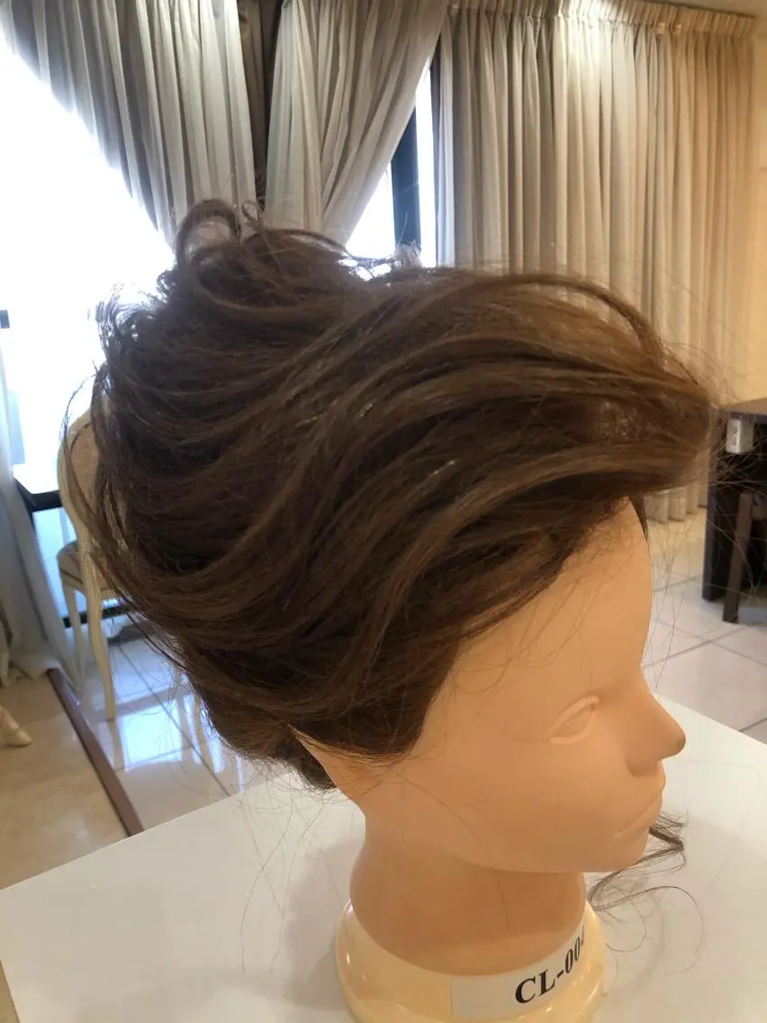 ヘアアレンジ ヘアセット Belleeyes_ kubotaのマツエク・マツパデザイン