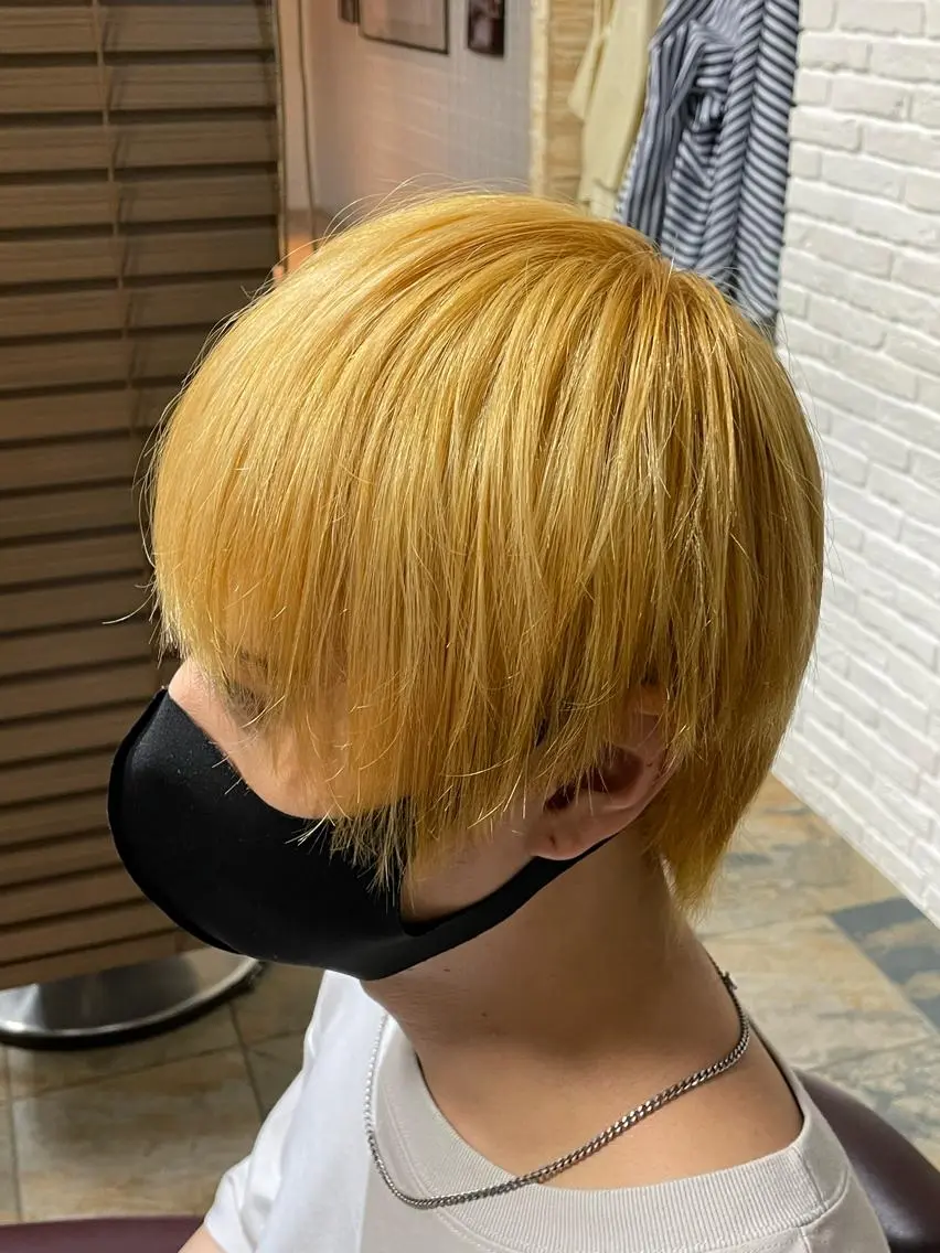 メンズ メンズウルフカット ウルフカット 榎戸 怜真のヘアスタイル
