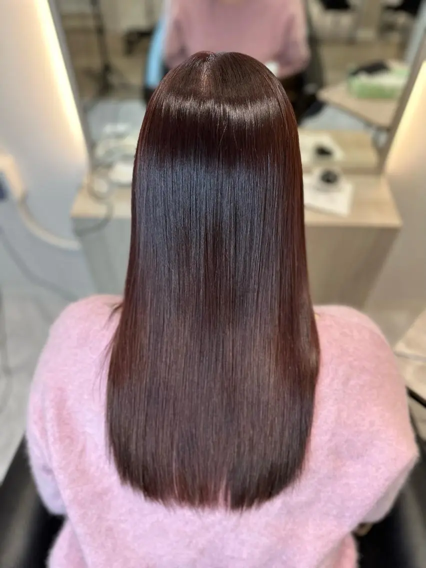 ロング 髪質改善 トリートメント カット ヘアカラー トリートメント ツバサ 髪質改善のヘアスタイル