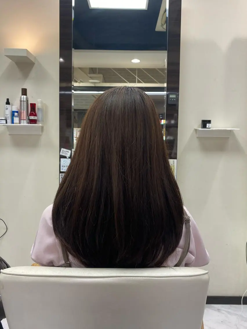 ロング レイヤーカット シャギー 目黒 碧人のヘアスタイル