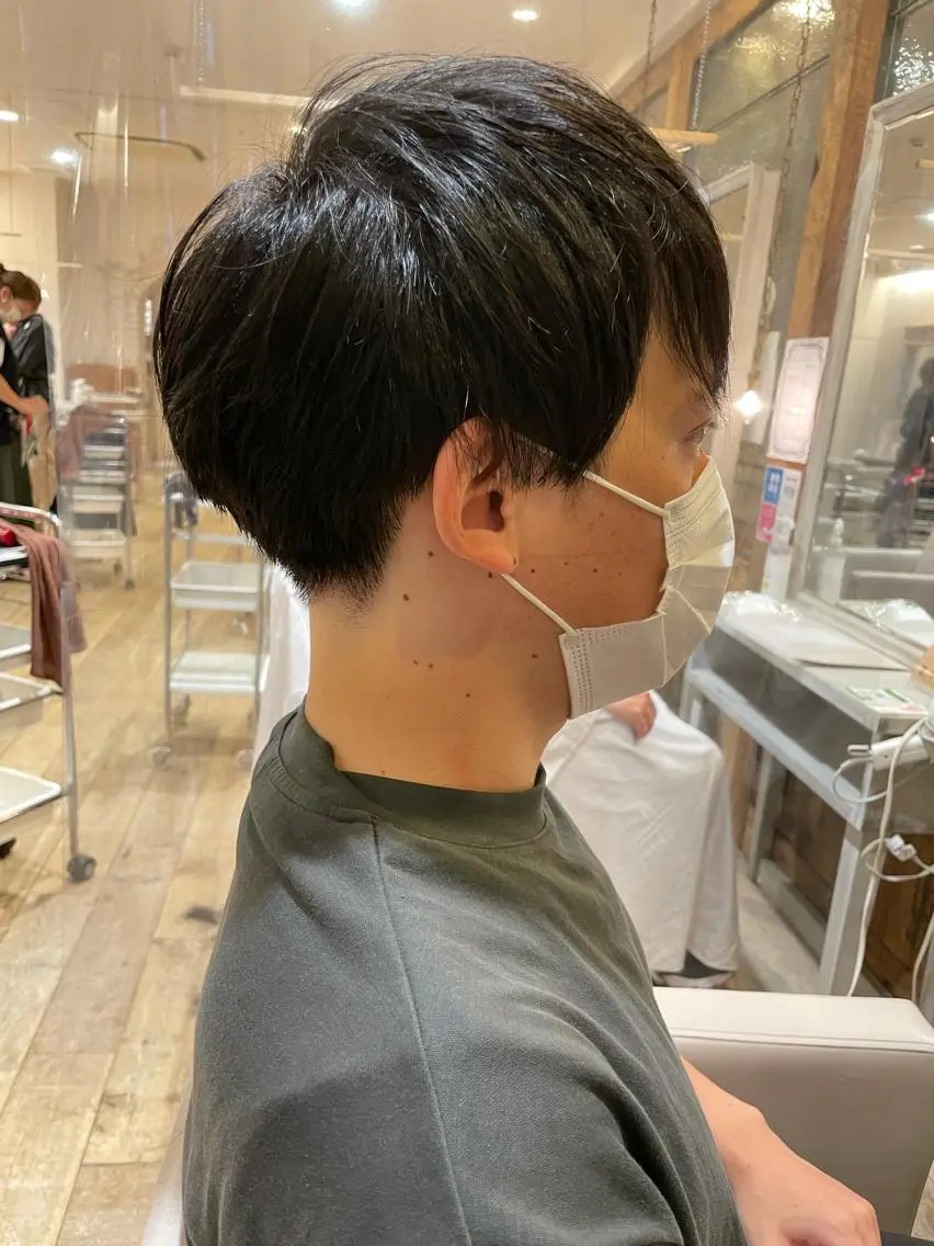 メンズ 柳内 崚平のヘアスタイル