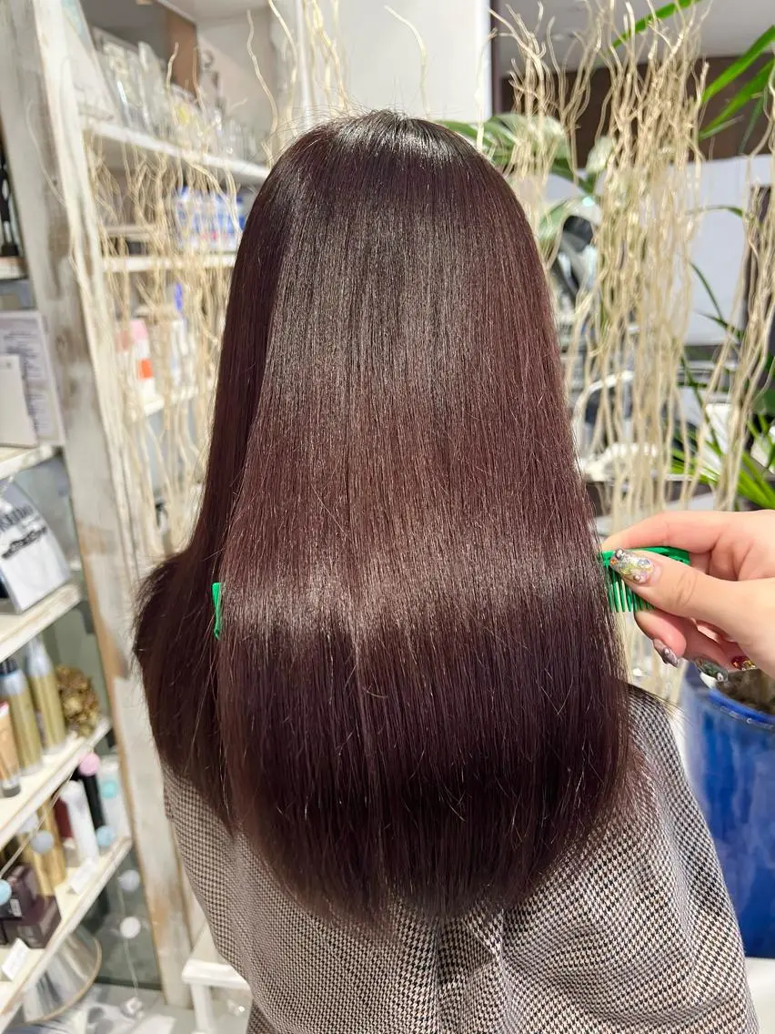ロング カラー ヘアカラー トリートメント 🍏すがの みき🍏のヘアスタイル