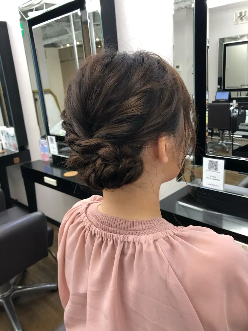 ミディアム ヘアアレンジ シールエクステ エクステ ハイライト レイヤーカット レイヤー/エクステ alpha下妻のヘアスタイル