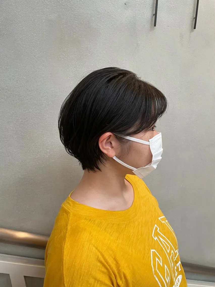 ショート 丸みショート ショートヘア 沖縄/ヘアアレンジ /ナカノのヘアスタイル