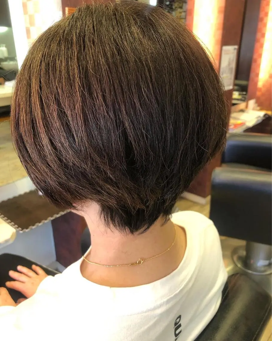 ショート ショートボブ ボブ ショートヘア 織田 英之のヘアスタイル