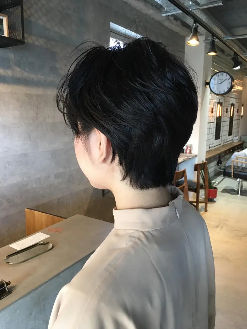 ショート カット トリートメント 俵 知広のヘアスタイル