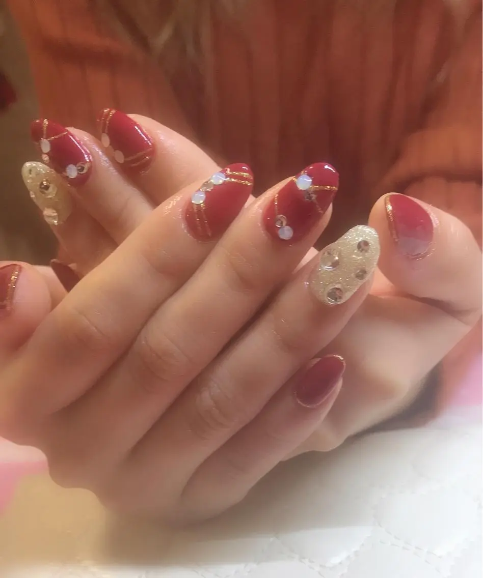 ネイル チップ長さだし Chiaraのネイルデザイン