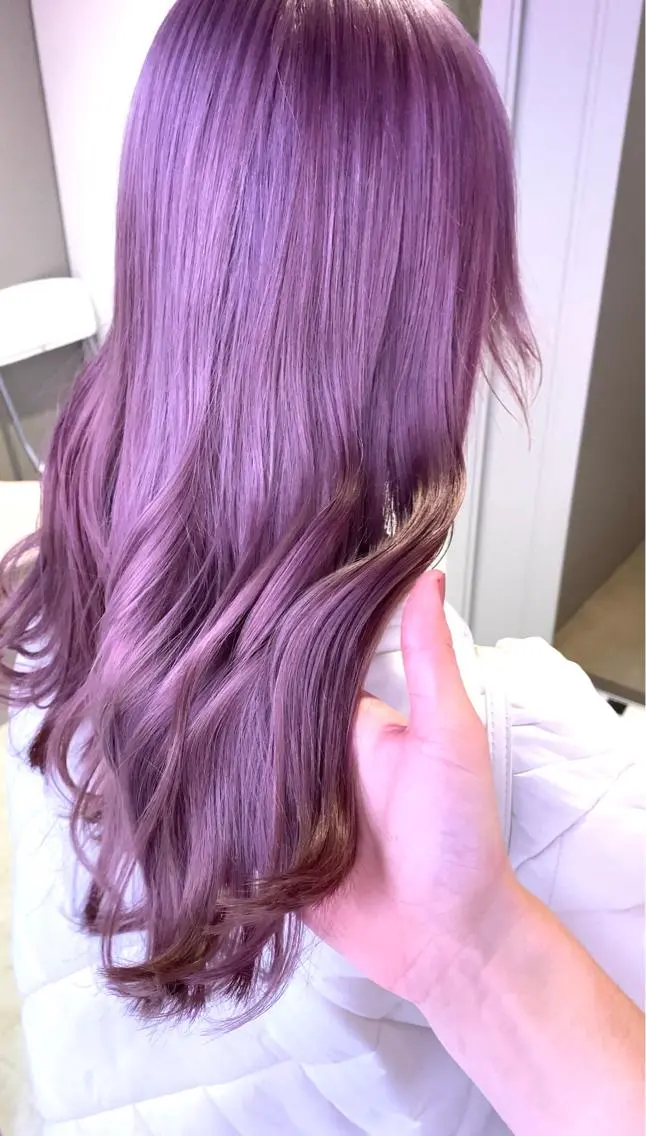 ロング カラー ヘアアレンジ レイヤーダブルカラー KYONのヘアスタイル