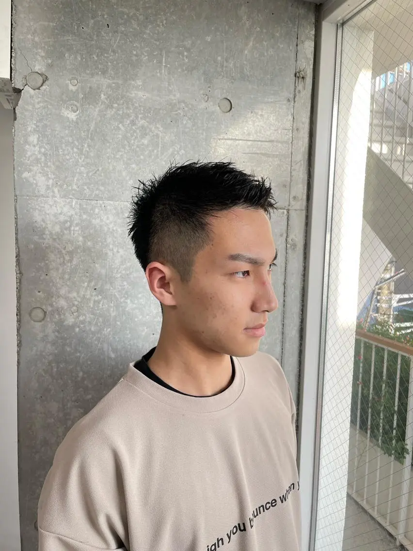 メンズ バレイヤージュ特化/ アキラのヘアスタイル