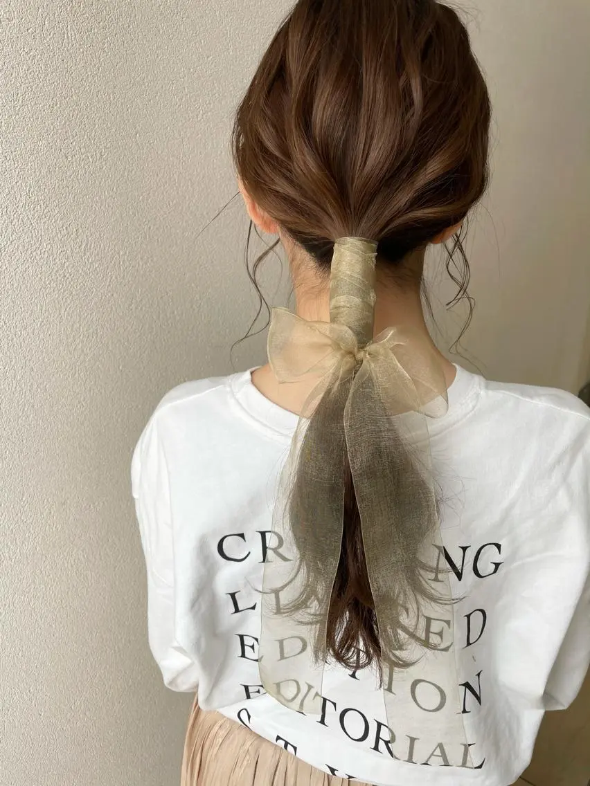 ロング ヘアアレンジ ヘアセット 沢田 瞳のヘアスタイル