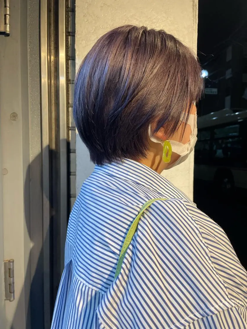 ショート ヘアカラー KYOKA .のヘアスタイル