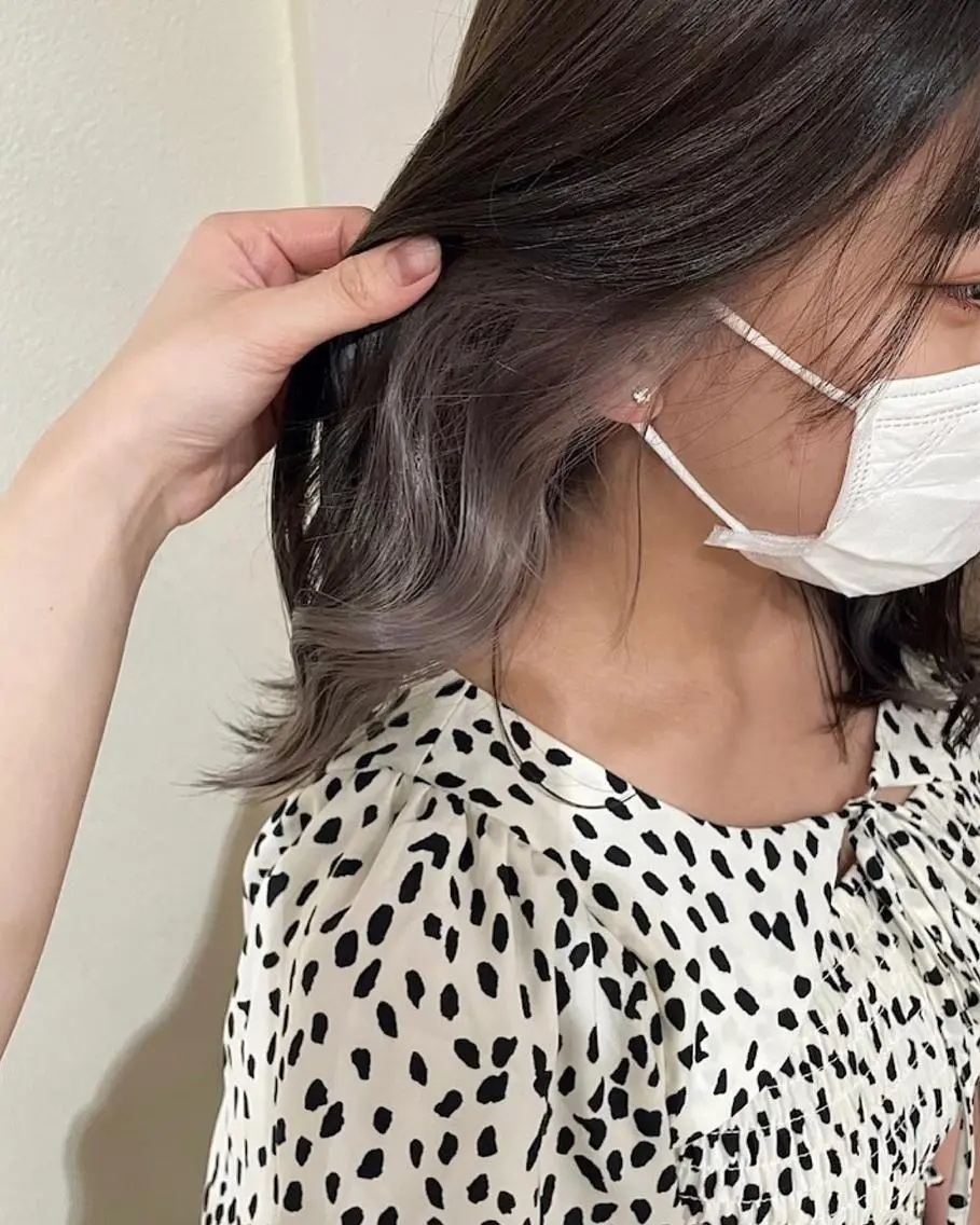 ミディアム カラー ヘアカラー sand🎀 Ricoのヘアスタイル
