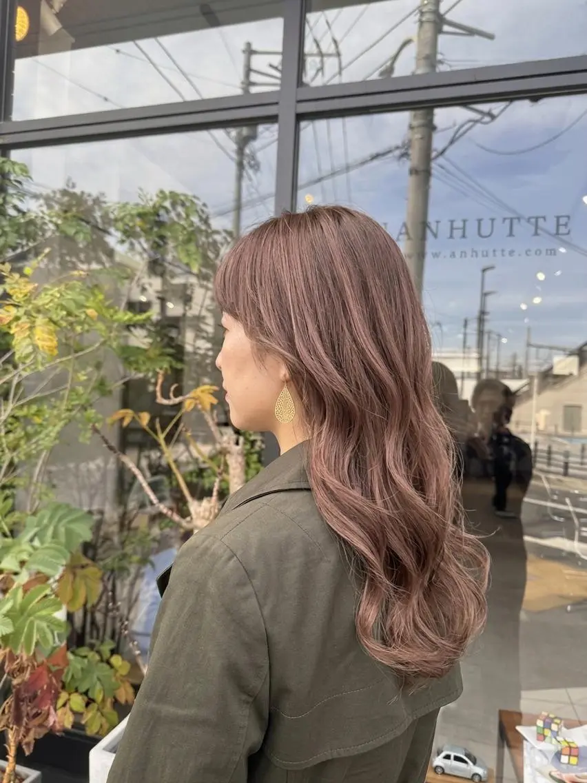 ショート カラー メンズ ヘアカラー 🫧透明感カラー 橋本小雪🫧のヘアスタイル