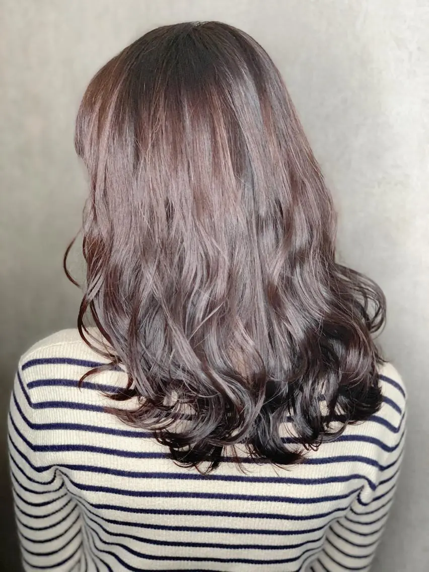 ミディアム カット ヘアカラー トリートメント siki. 石渡のヘアスタイル