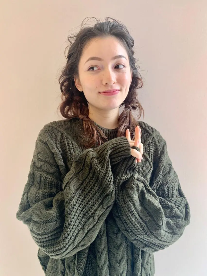 セミロング 似合わせカット🌿 前川のヘアスタイル