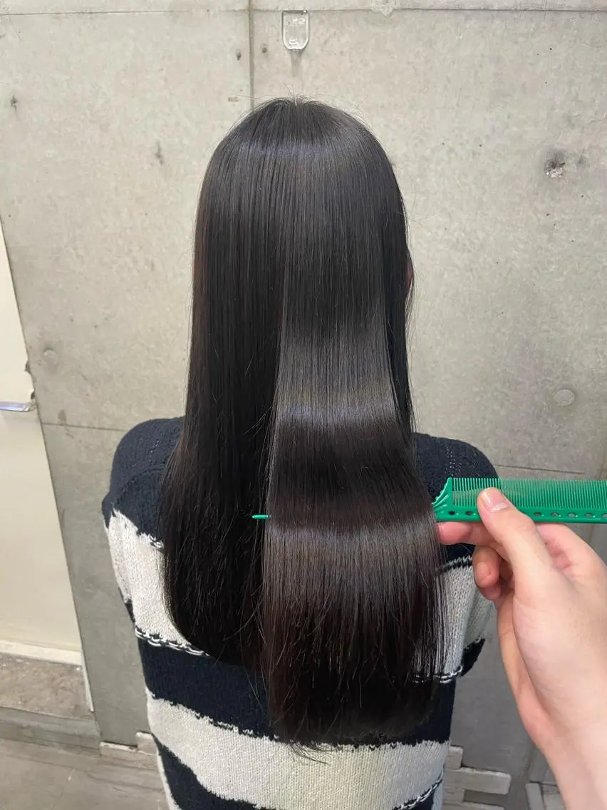 ロング 西大島美容師 渡部仁太のヘアスタイル