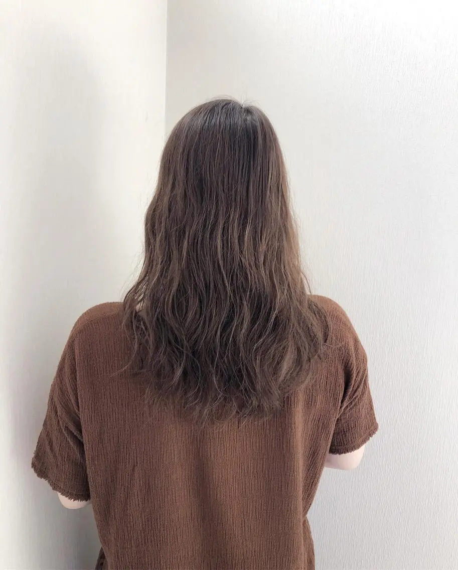 セミロング パーマ セミロングパーマ ニュアンスパーマ 白井 つづりのヘアスタイル