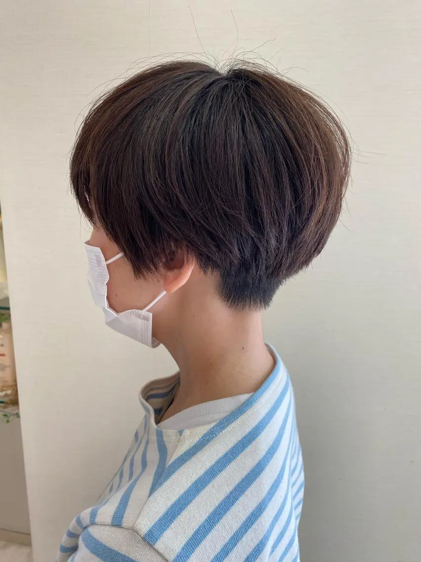 ショート ショートヘア ショート/ボブ🌿 大野ちかのヘアスタイル