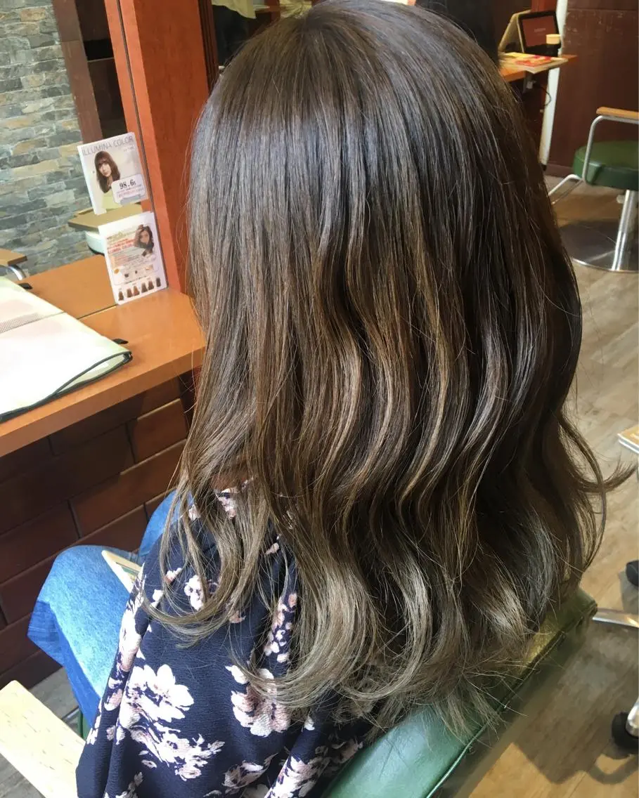 セミロング 宮下 浩一のヘアスタイル