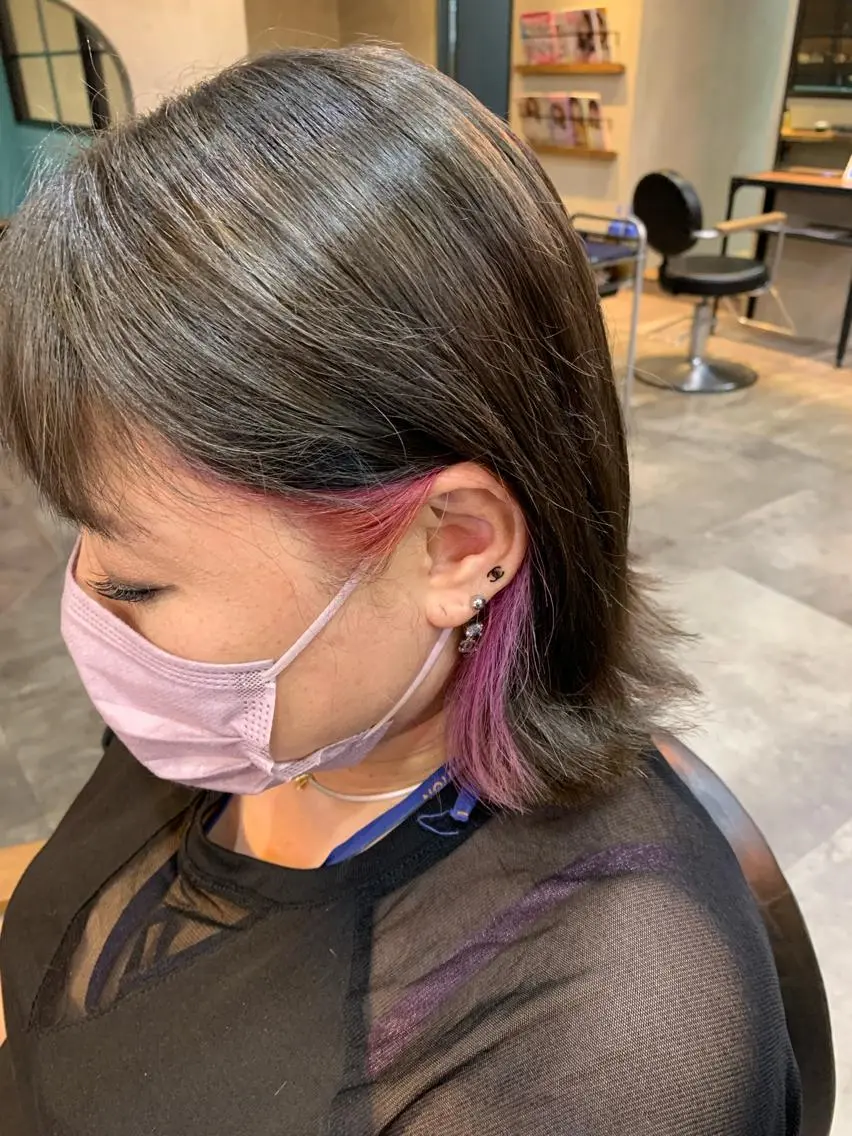 ショート 河田 寧生のヘアスタイル