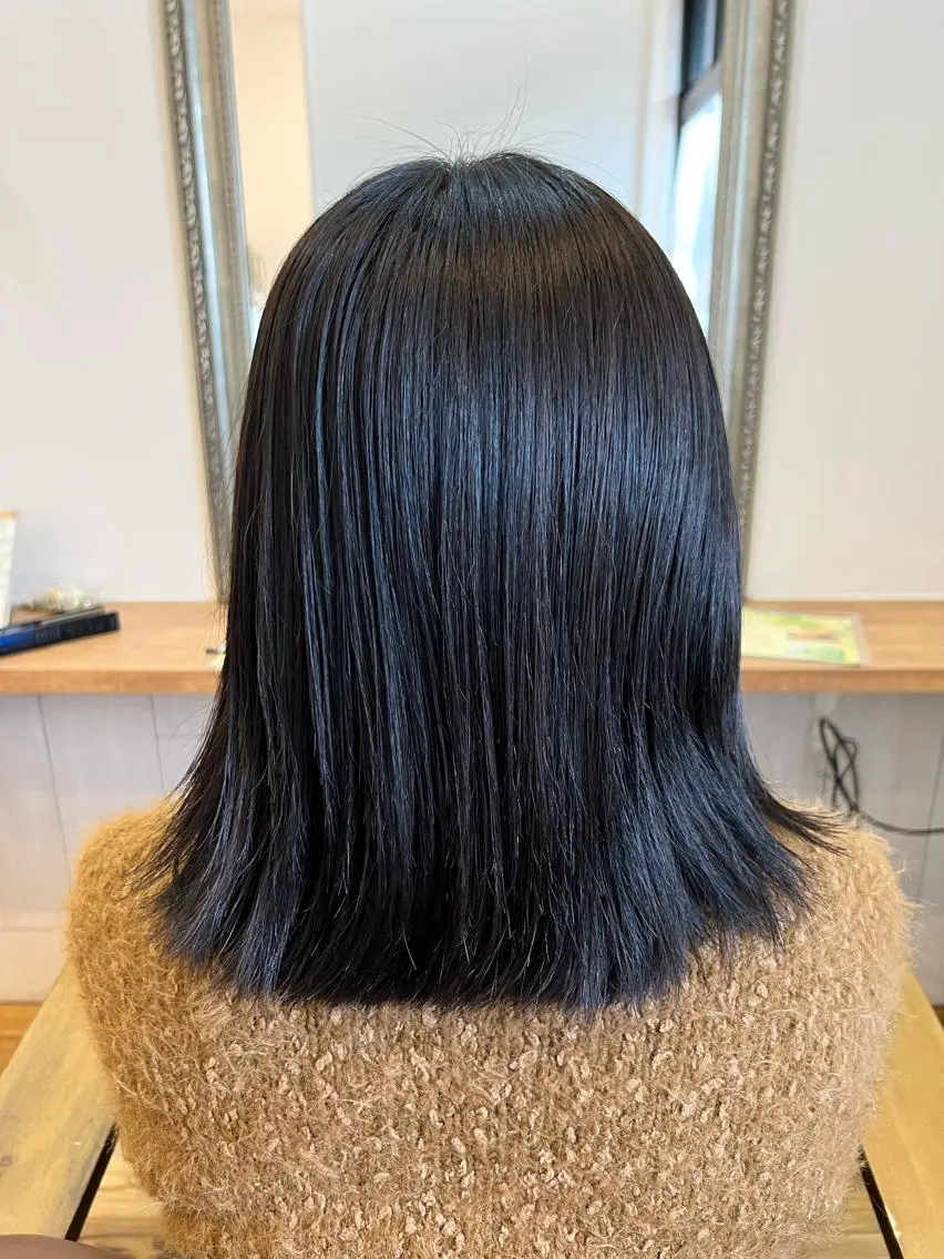 ミディアム 🐰ハイトーンカラー 畠山　渡🐰のヘアスタイル